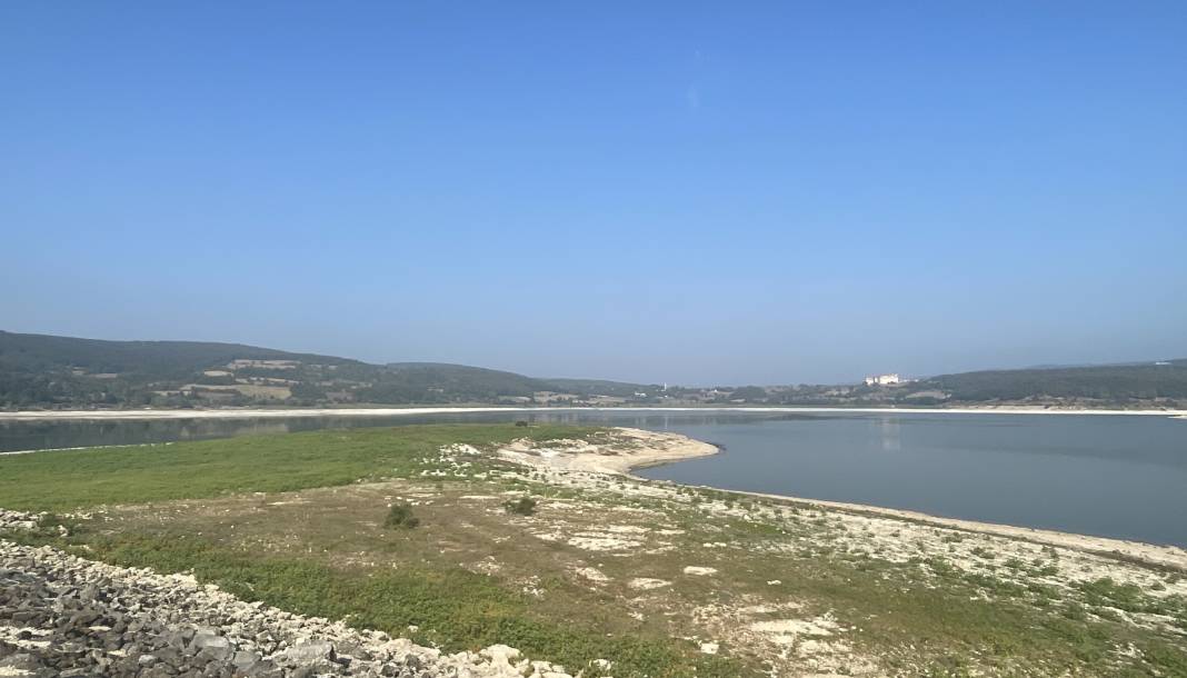 Bolu’daki Gölköy Baraj Gölü’nde yarım ada oluştu. İçme suyu ihtiyacını karşılıyor 2